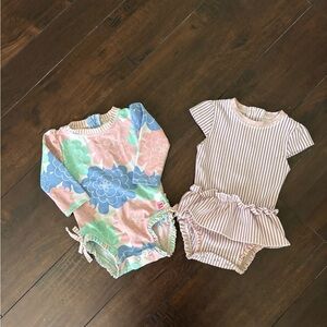 Ruffle Butts Swimsuit Bundle 6-12m